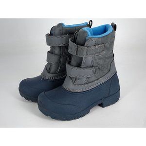 Carter's Children's Grey-Blue Velcro Size 10‎ Winter boots